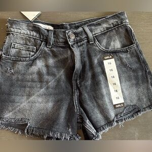 Stylish Black Denim Women Shorts